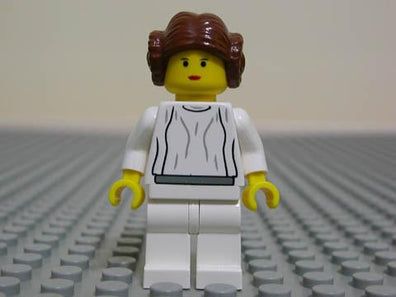 LEGO Minifigure -- Princess Leia-Star Wars / Star Wars Episode 4/5/6 -- sw026 -- Creative Brick Builders